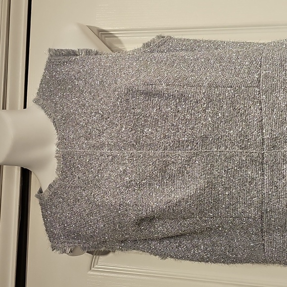 Kate Spade NEW YORK TINSEL TWEED DRESS Size 8 IN MOONGLOW NWOT MSRP $398 - Picture 8 of 15